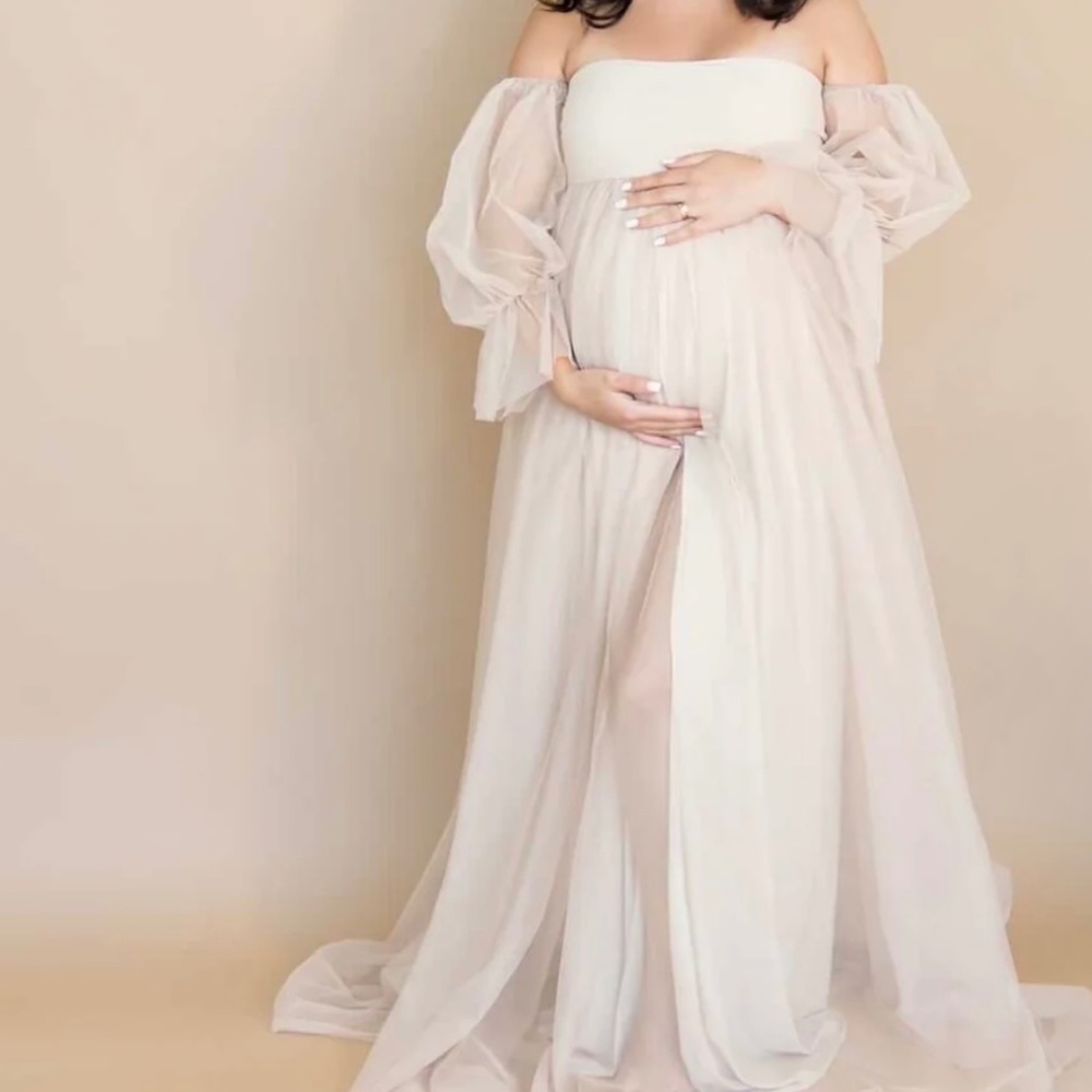 Maternity babyshower/photoshoot dress